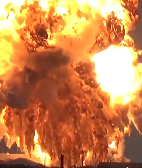 The entire ticket is soon decimated by a gigantic explosion that rips through the facility