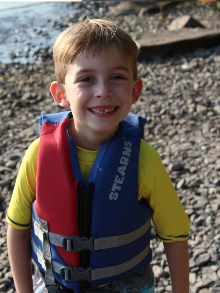 Scott Ruddy at the lake where the explosion happened (Collect - PA Real Life)