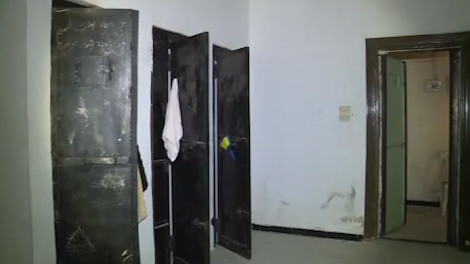 ISIS prison in Manbij