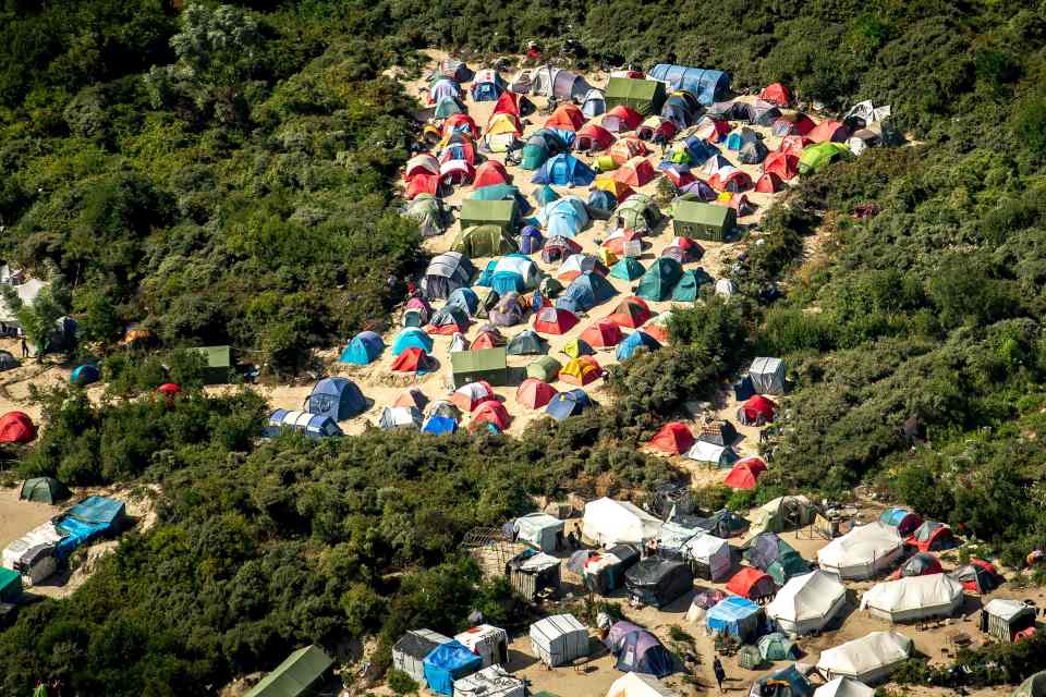 Migrants in the Calais jungle have become increasingly desperate to get into Britain
