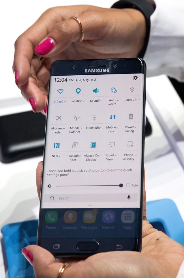 Samsung recalled millions of its Galaxy 7 Note handsets following reports of exploding phones
