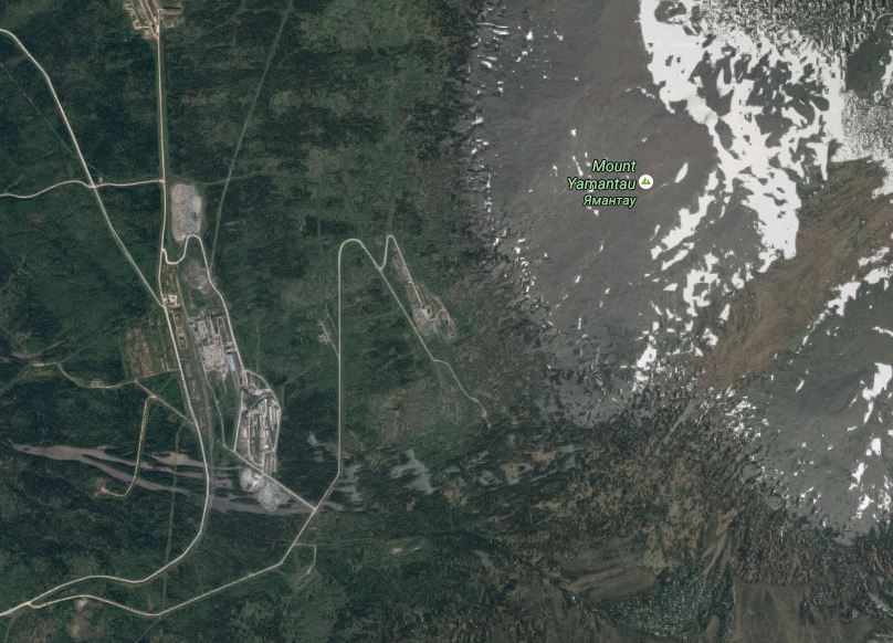 Satellite images have revealed a giant nuclear bunker facility in Russia's remote Ural mountains region