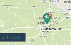 A 5.6 earthquake has rocked Oklahoma - with record high tremors felt 700 miles away