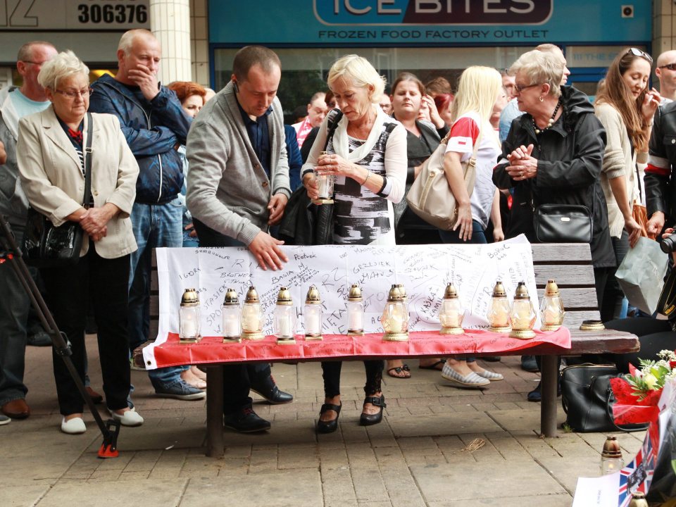 March of silence for Polish crime victim