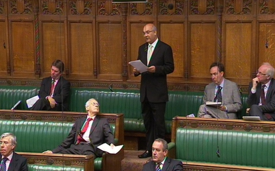 One of the escorts recognised Vaz from television 