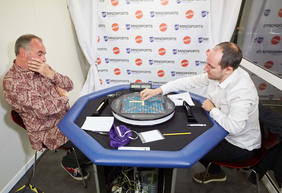 2016 World Scrabble Championship Final at Grand Palais, Lille, France.