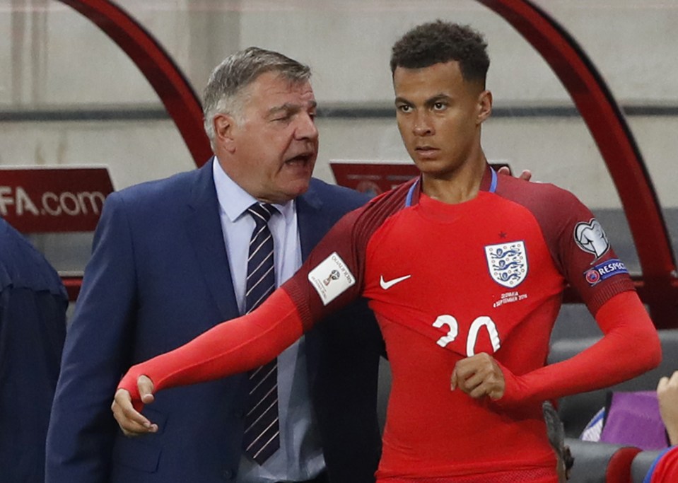 Sam Allardyce has only been in charge of England for one game
