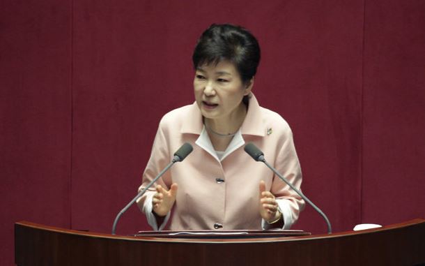South Korean President Park Geun-hye