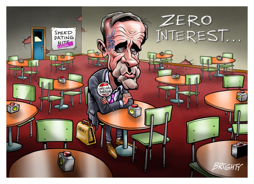 Bank of England chief Carney, the 'unreliable boyfriend' has left savers in a perilous situation