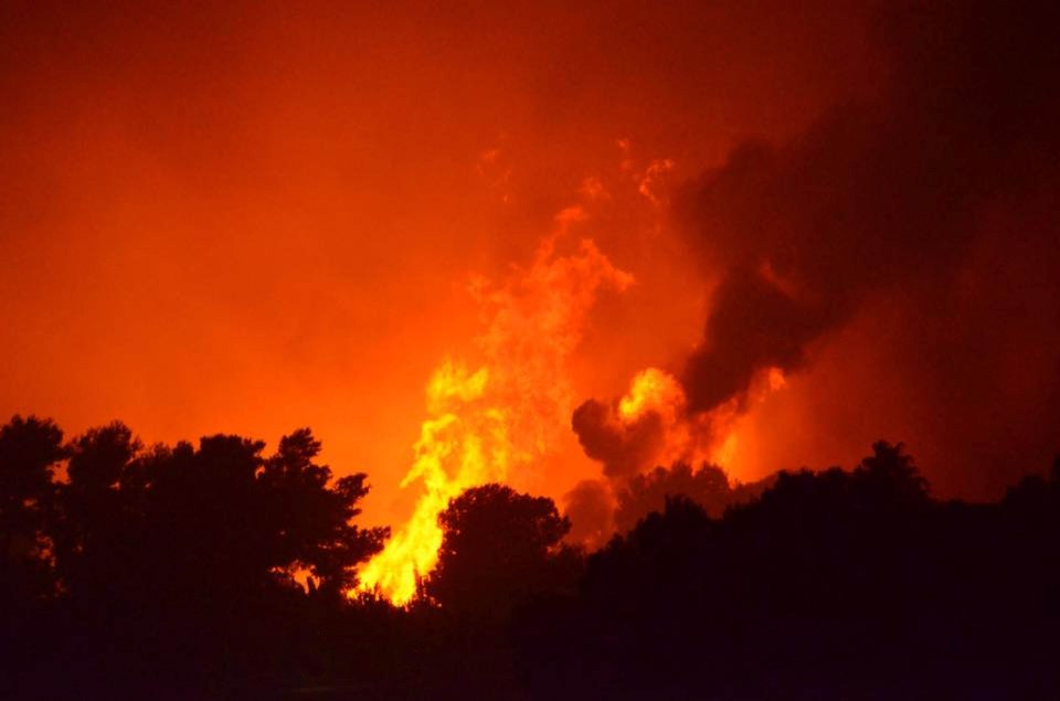 British expats are among those caught up in the inferno