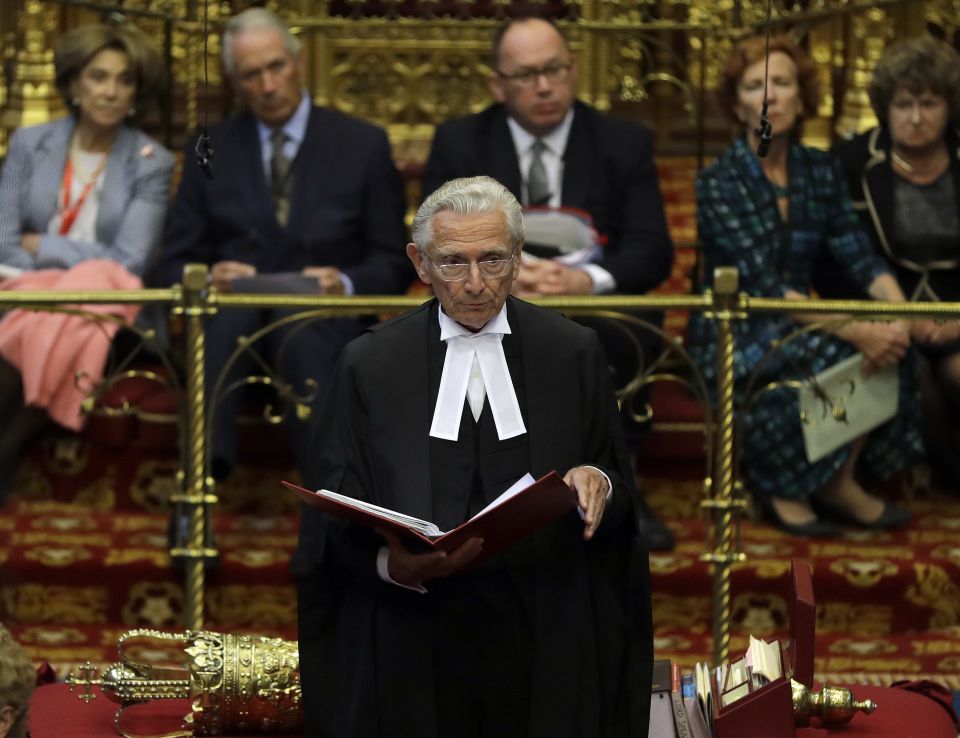 New Lord Speaker Lord Norman Fowler