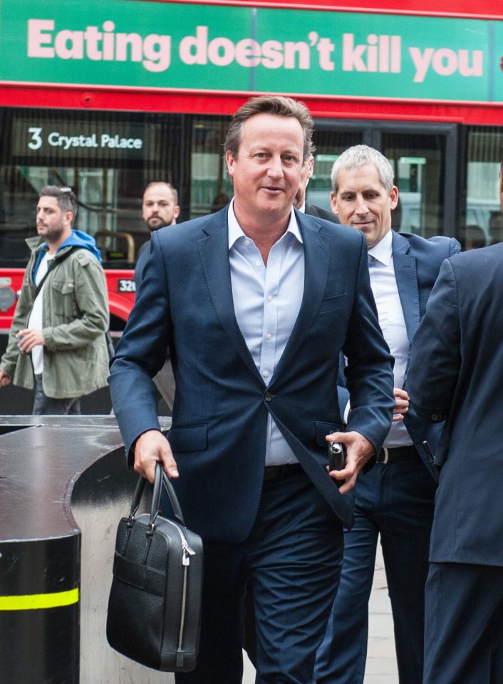 It seems the ex-PM has put life as a political heavyweight behind him