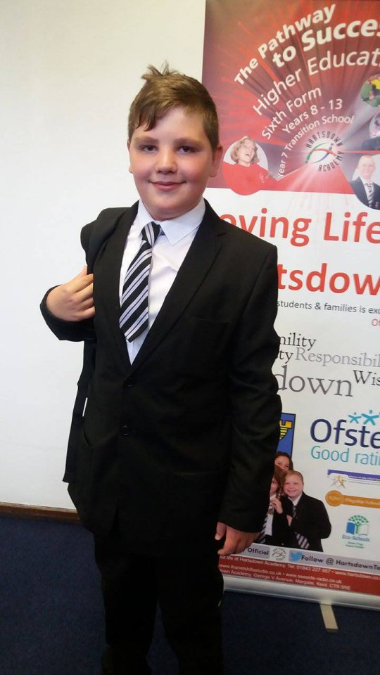 But many parents were angry, including the mum of pupil William King (pictured) 