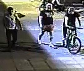 CCTV of people the police would like to speak to regarding the fatal hate attack on Arkadiusz Jozwik