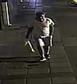 CCTV of people the police would like to speak to regarding the fatal hate attack on Arkadiusz Jozwik