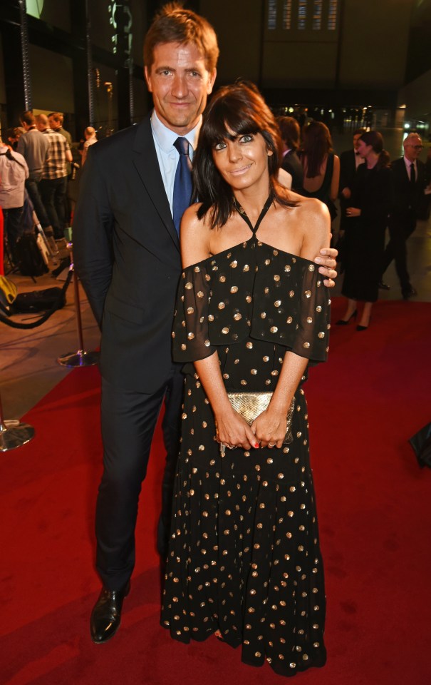 Claudia Winkleman and husband Kris
