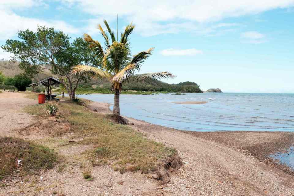 Authorities have said the man was rushed to hospital at the Koumac Port but died soon after