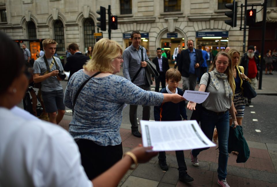 Southern Rail Train Guards Strike