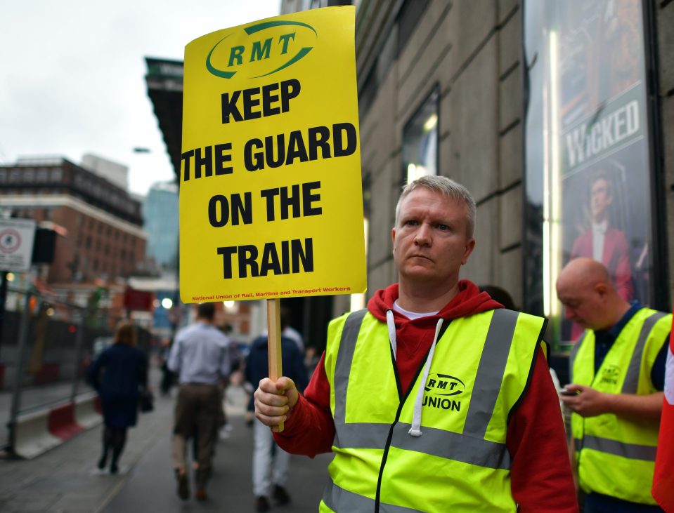 Southern Rail Train Guards Strike