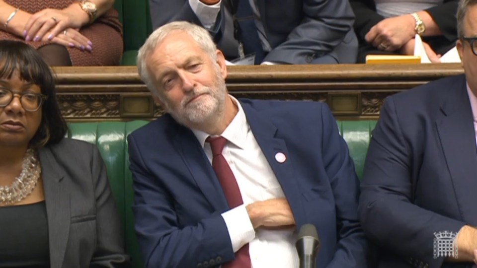Jeremy Corbyn was soundly beaten at PMQs