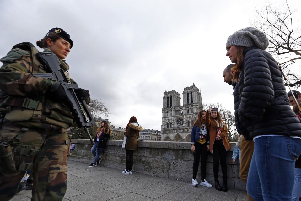 The three women arrested were "fanatical and radicalised"