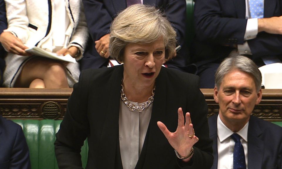 British Prime Minister Theresa May