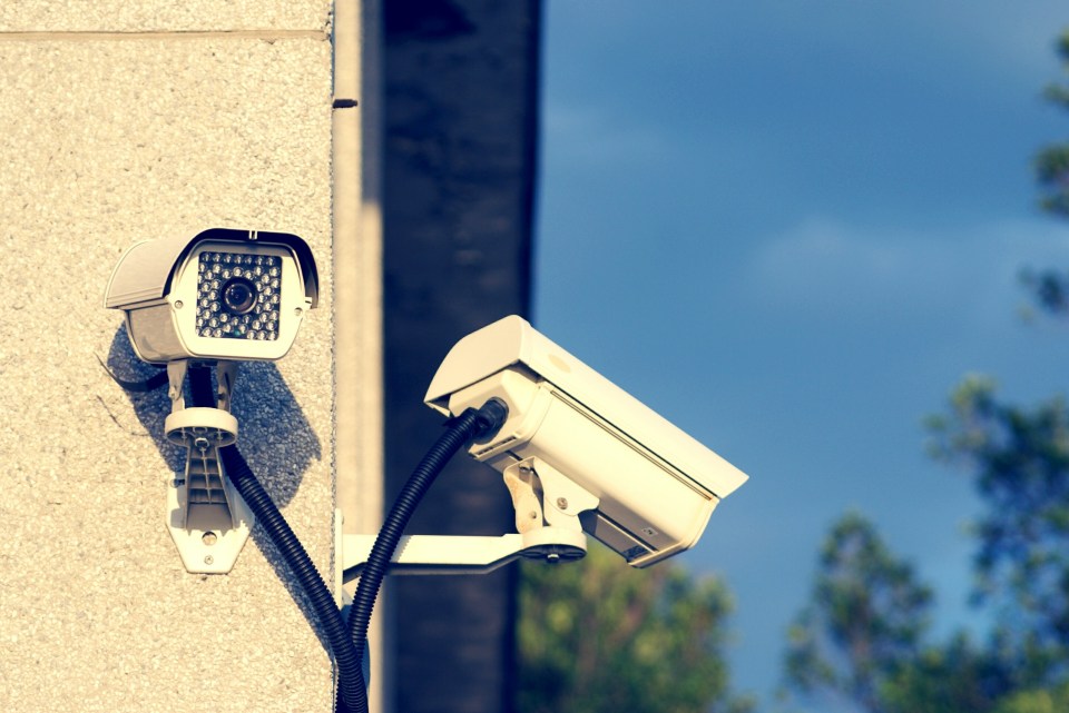 In their sights: There are 5.9million CCTV cameras in the UK according to the Online Spy Shop