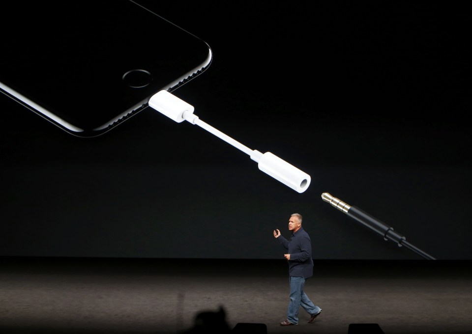 Controversially the new smartphone does not have an iPhone jack.