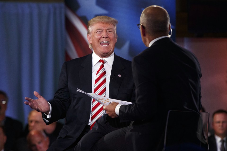Attacking Obama ... Trump said Putin was 'far more' of a leader than President Barack Obama