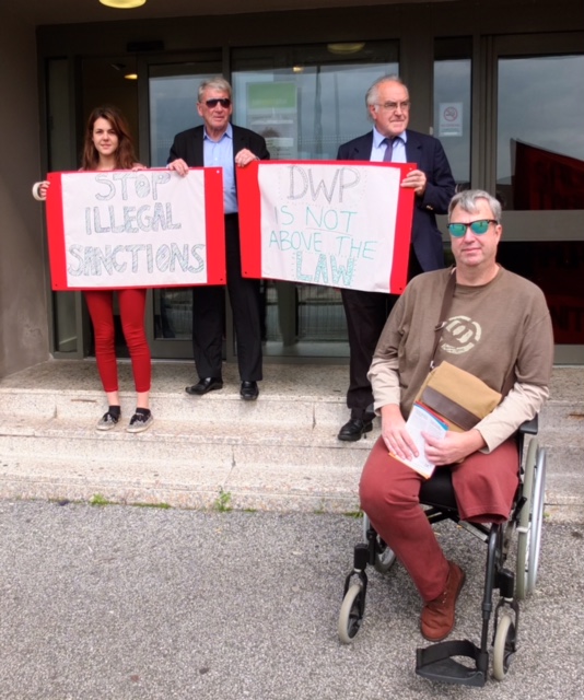 David Boyce had to have his leg amputated when his diabetes spiralled out of control because he couldnt afford to eat after having his benefits sanctioned
