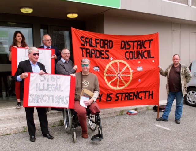 David Boyce had to have his leg amputated when his diabetes spiralled out of control because he couldnt afford to eat after having his benefits sanctioned
