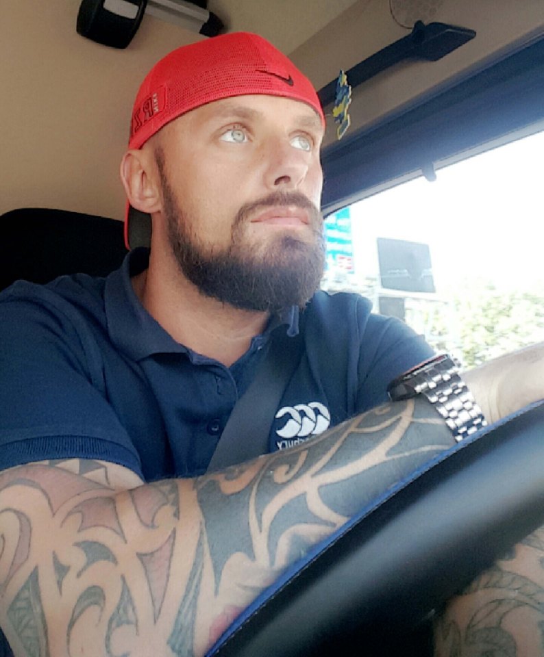 Darren says he blocked the road for just five minutes so he could help the desperate driver