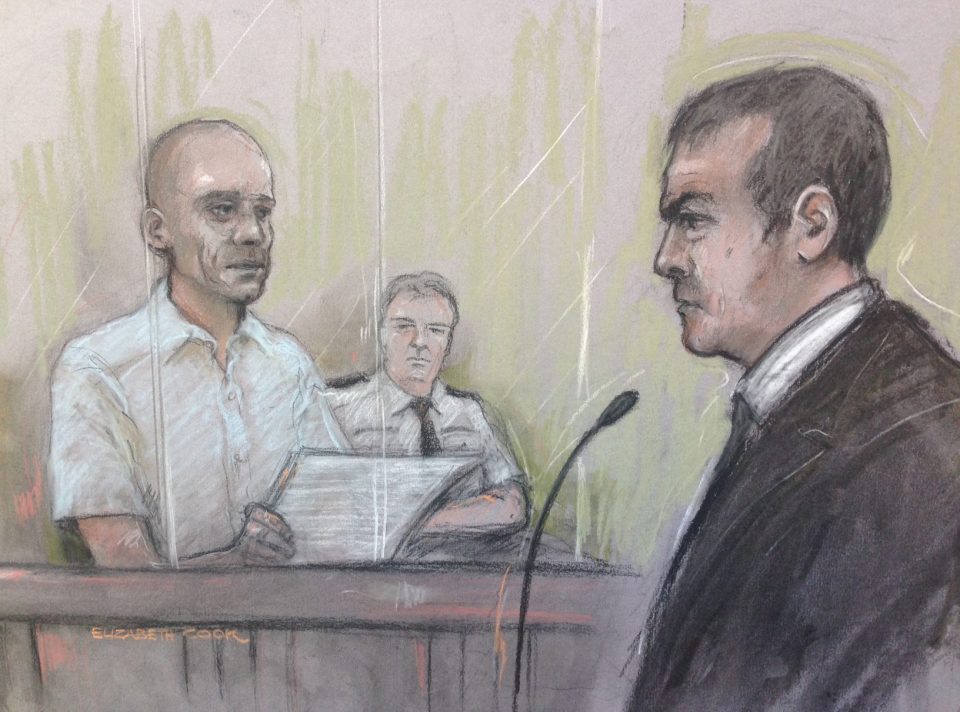 Halliwell called former detective sergeant Steve Fulcher a "corrupt b*****d"