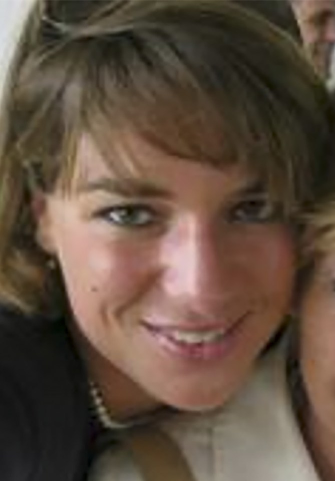 Widow . . . Ensink's wife Nadja