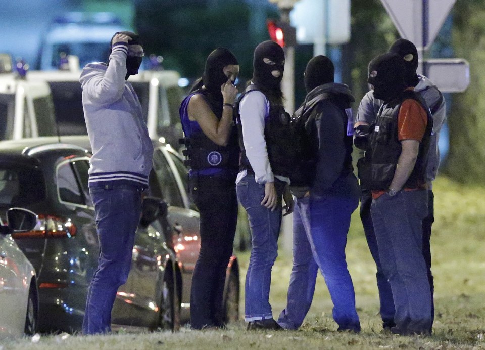 Three women - including the driver of the gas cylinder-filled car - were arrested