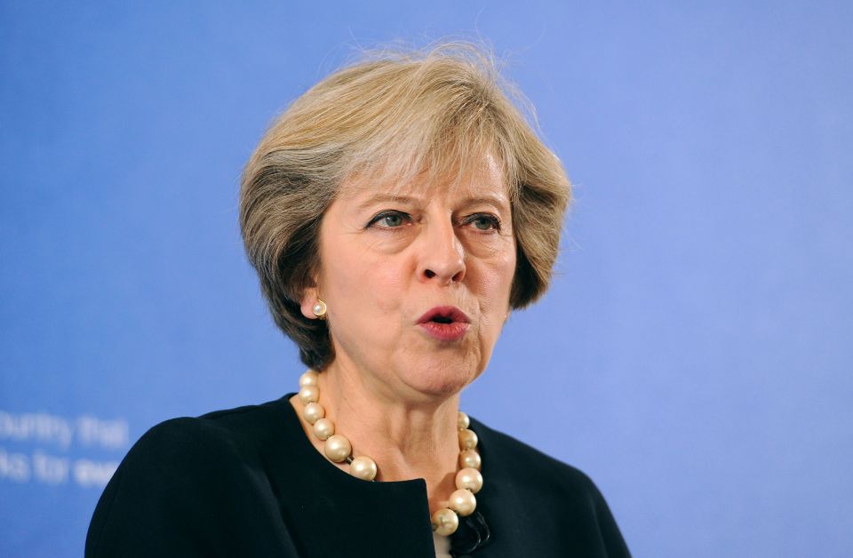 Theresa May speech