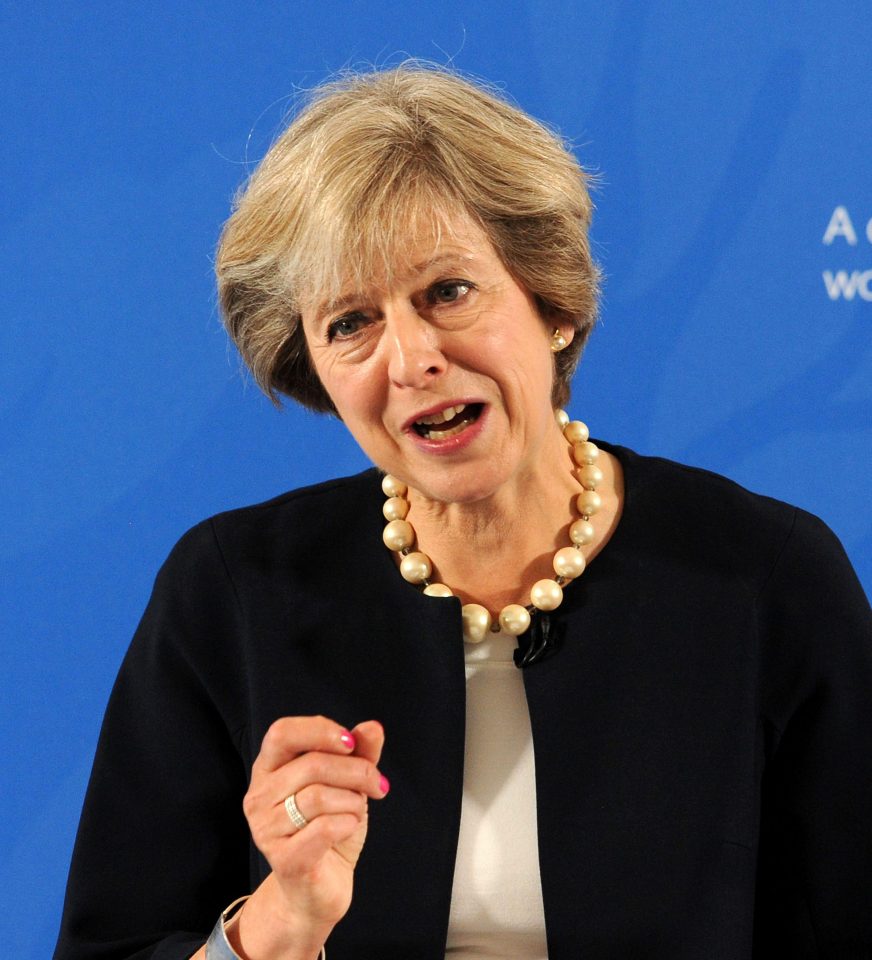 Back to school ... Theresa May signalled a change in policy over the government's stance on education