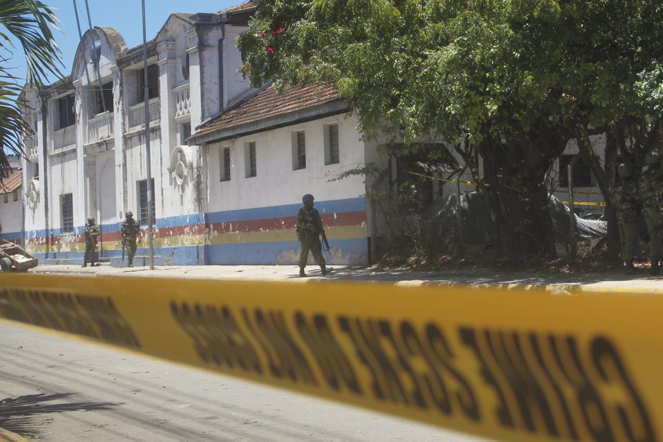 The Central Police Station in Mombasa where the attack took place 