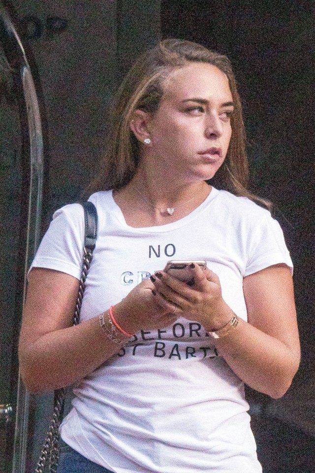 Daughter Chloe has been partying with her dad on his £100 million yacht