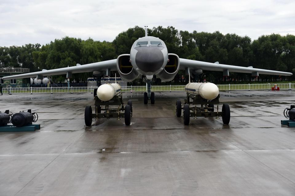 Chinese jets will be performing exercises with their Russian counterparts in a series of war games