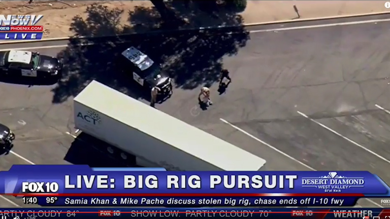 big rig chase