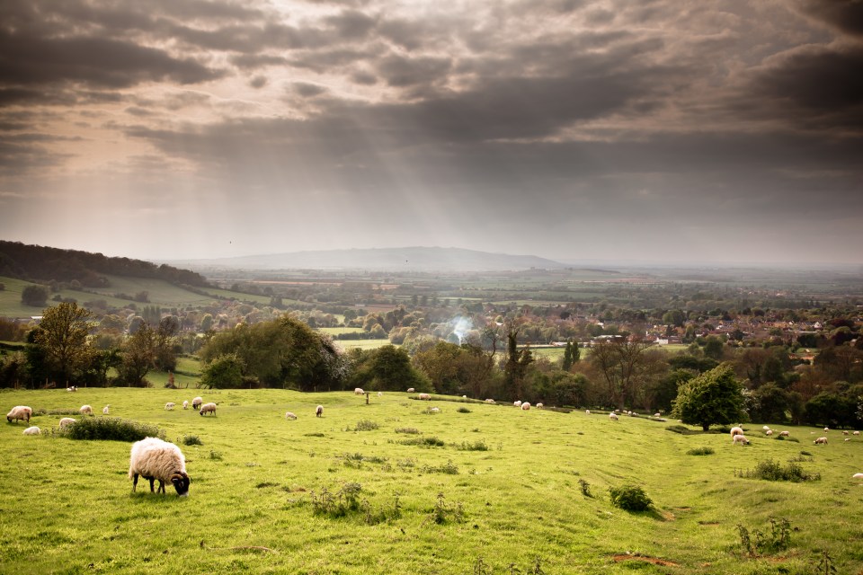 Picture perfect ... the drug empire was run from a sleepy village in the idyllic Cotswolds 
