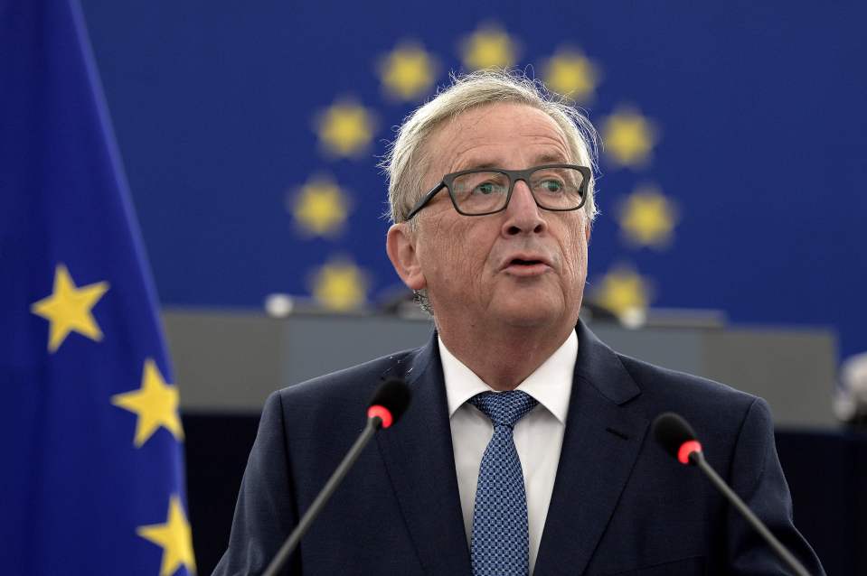 Angry voices in Brussels, led by excitable president Jean-Claude Juncker, are calling for us to be “punished” with a tariff wall