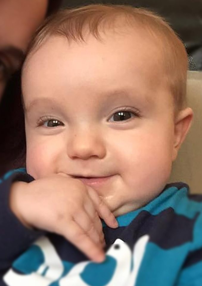 The one-year-old was killed outside his home after being hit by a car driven by his great grandfather 