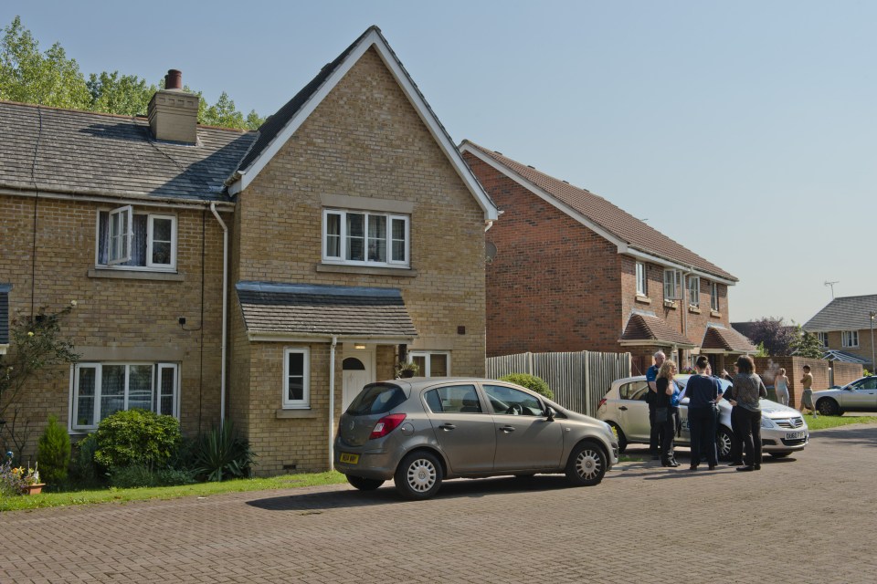 The toddler was pronounced dead outside his home on Tuesday afternoon
