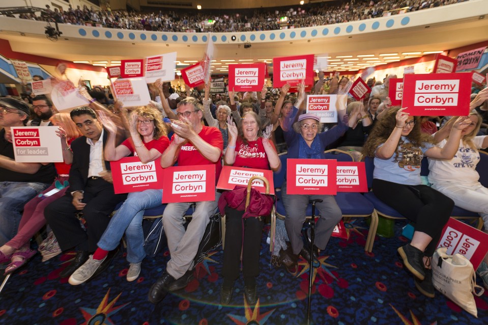 The supporters who joined Labour en masse to vote Corbyn have wasted their time - he's a halfwit