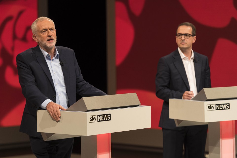 Jeremy Corbyn and Owen Smith
