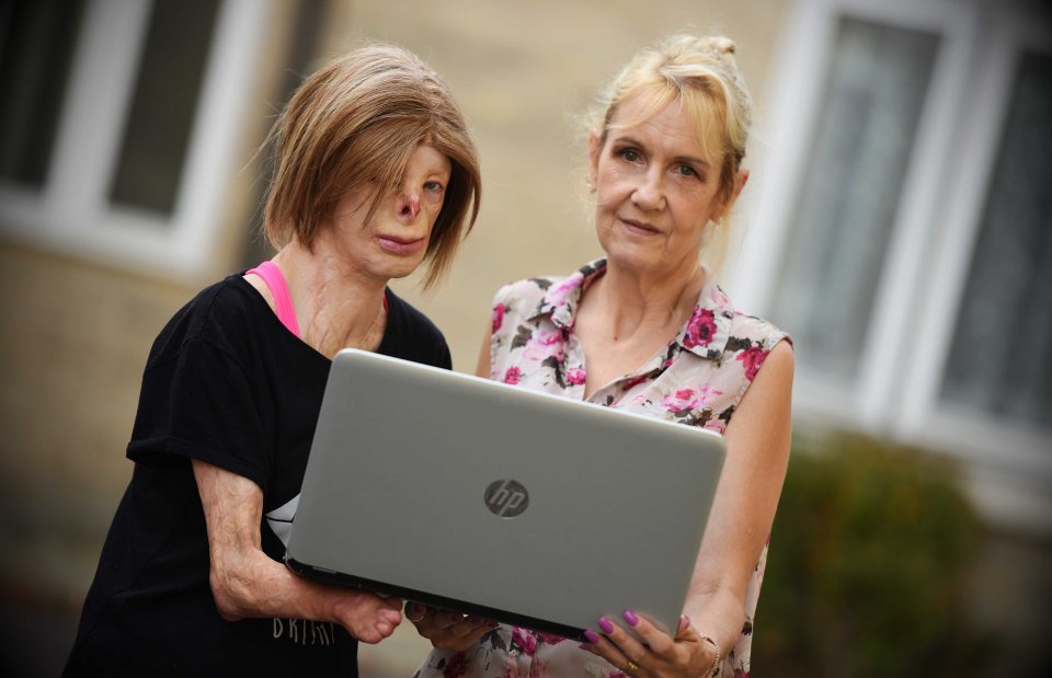 Michelle said she wouldn't be alive if it wasn't for brave Terri