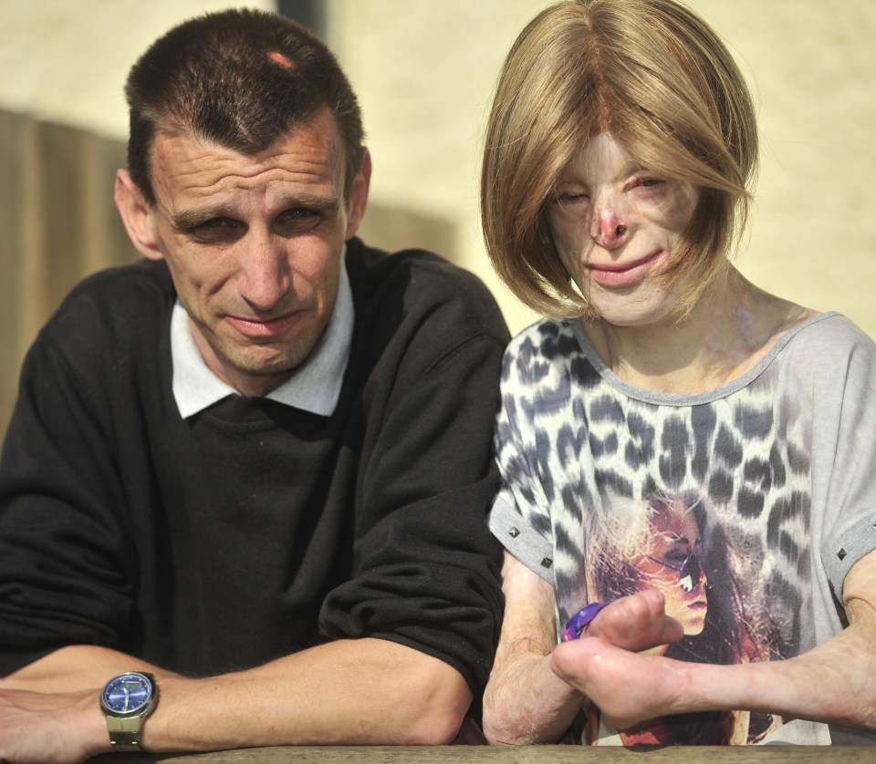 The teenager - pictured with dad Paul - has been left devastated by the sick post