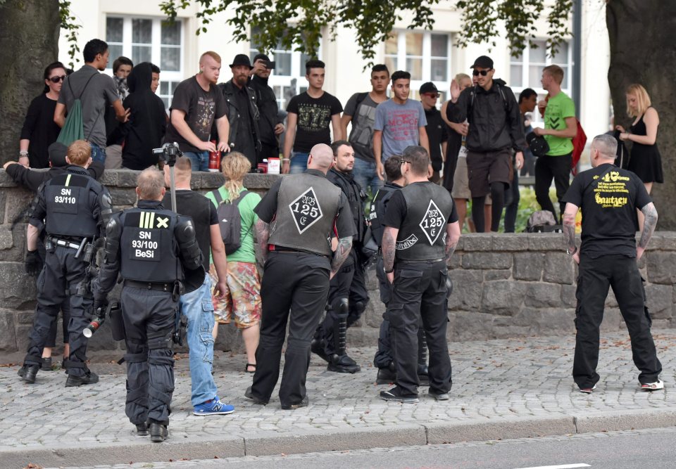 The situation in Germany is worse than in Britain with huge tensions surrounding migration